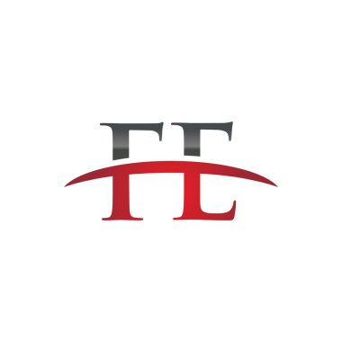 İlk harf Fe red swoosh logo logo swoosh