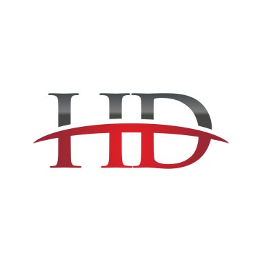 İlk harf Hd red swoosh logo logo swoosh