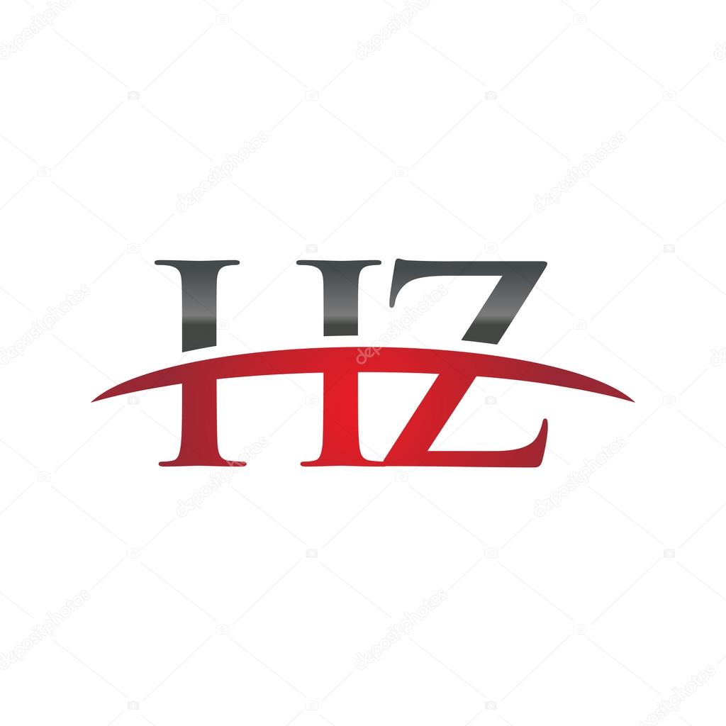 HZ Monogram Logo Design By Vectorseller | TheHungryJPEG.com