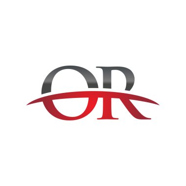 İlk harf veya red swoosh logo logo swoosh