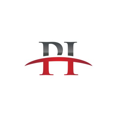 İlk Harf Pi red swoosh logo logo swoosh