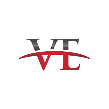 İlk harf Ve red swoosh logo logo swoosh