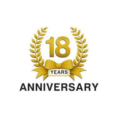 18th Anniversary Free Vector Eps Cdr Ai Svg Vector Illustration Graphic Art