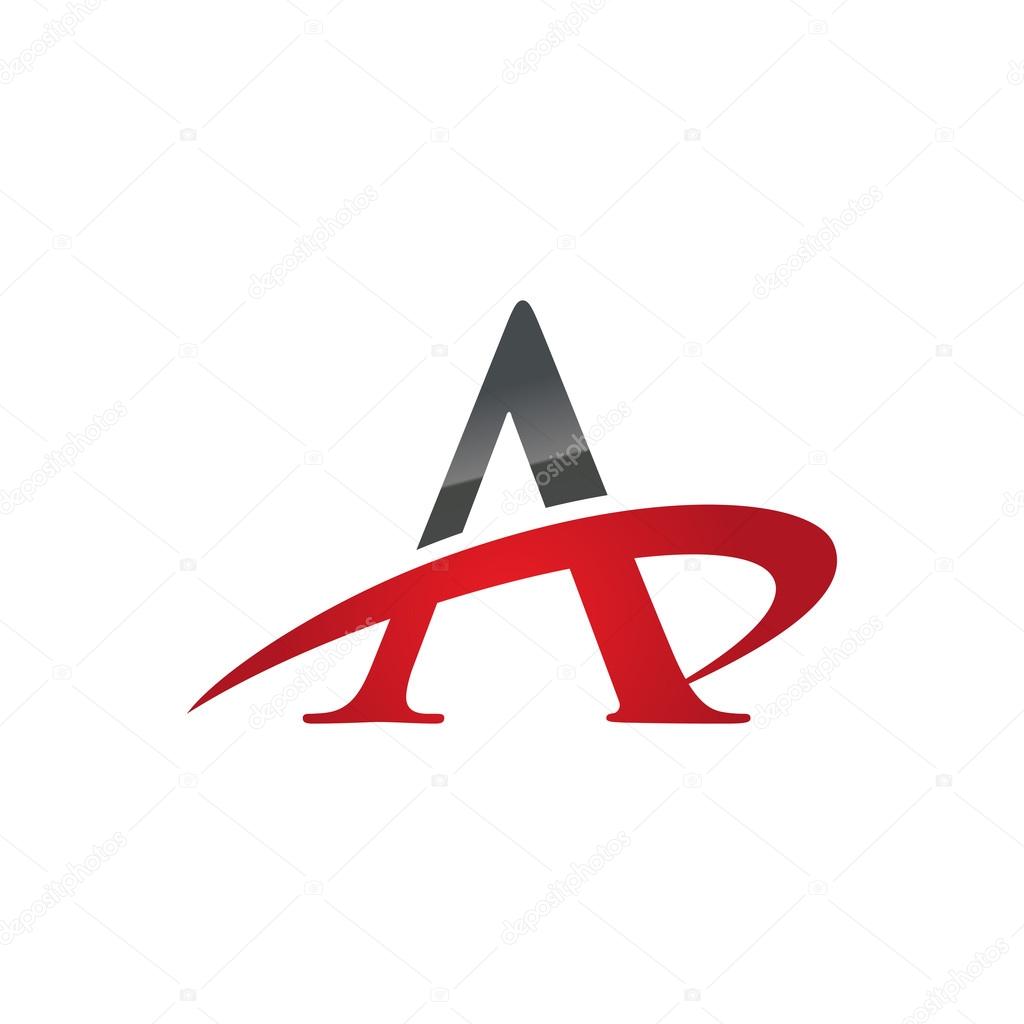 A red Vector company logo for business
