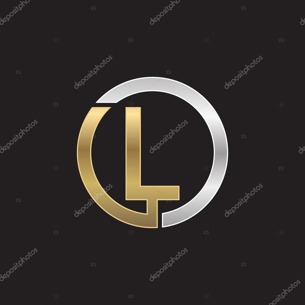 L initial company logo for business