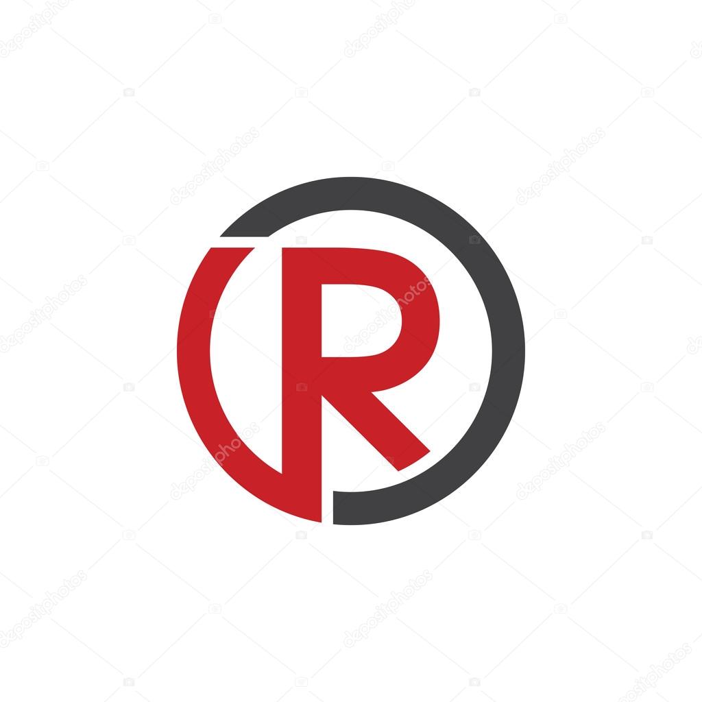 Company Logo With Red R R Initial Circle Company Or Ro Or Logo Red Stock Vector C Ariefpro 87080722