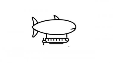 Alpha Channel 'da hava gemisi simgesi