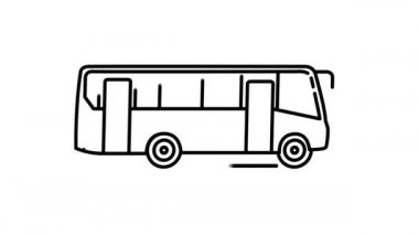 Alfa Kanalında otobüs çizgisi simgesi