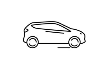 Alfa Kanalında Hatchback satır simgesi