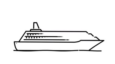 Alpha Channel 'da okyanus hattı simgesi