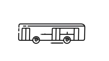 Alfa Kanalında Trolleybus çizgisi simgesi