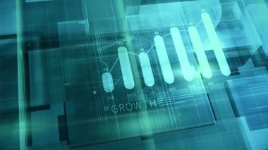 Katı mavi renkli bir bilgi dizisinden kurumsal arkaplan.