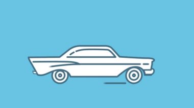 Alfa Kanalında Plymouth çizgi simgesi