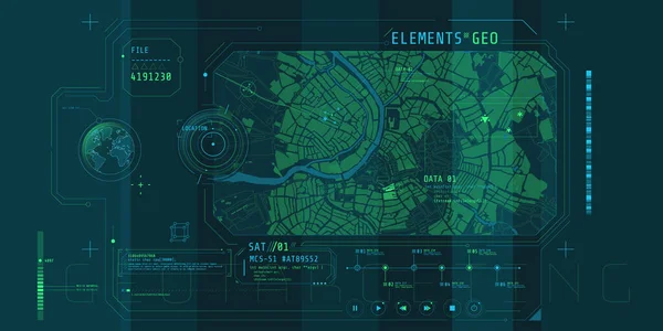 Geo-pozisyon takibi için geleceksel bir yazılım arayüzü tasarımıName.