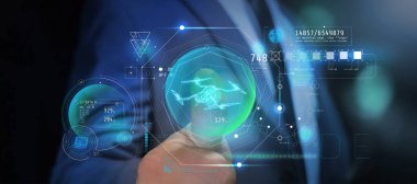 Artırılmış gerçeklikte İHA 'nın denetimi ve yapılandırılması.