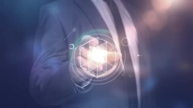 Artırılmış gerçeklikte sanal bir bilgi paneliyle çalışmak.