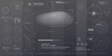 Topografi konusunda bir dizi ince unsur.