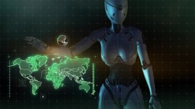 Android sanal bir gösterge panelinde haritalarla çalışır.