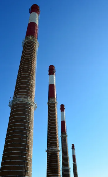 Chimeneas en la planta —  Fotos de Stock