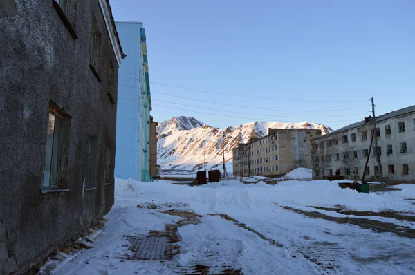 Çukotka içinde bina terk