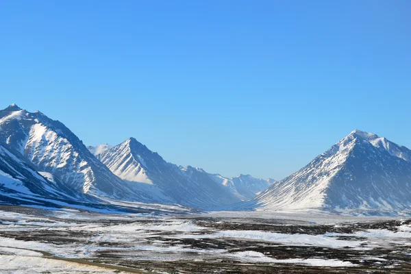 Picos rocosos de montaña en Chukotka —  Fotos de Stock