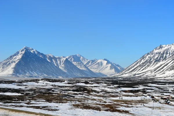 Picos rocosos de montaña en Chukotka —  Fotos de Stock