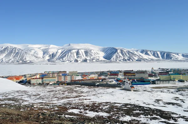 Villaggio Egvekinot a Chukotka — Foto Stock