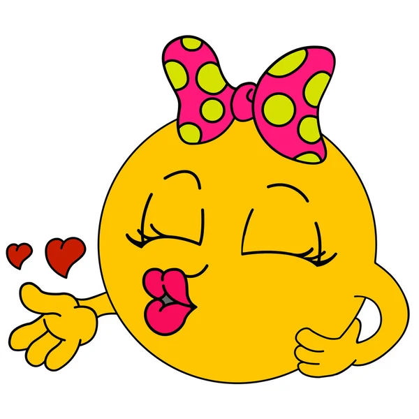 İfadeler. Emoji. Simgeler gülümse. İzole illüstrasyon