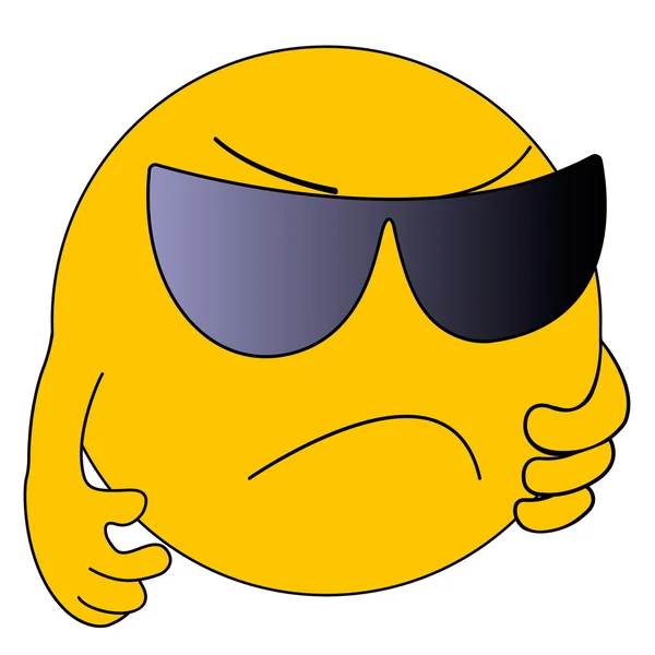 İfadeler. Emoji. Simgeler gülümse. İzole illüstrasyon