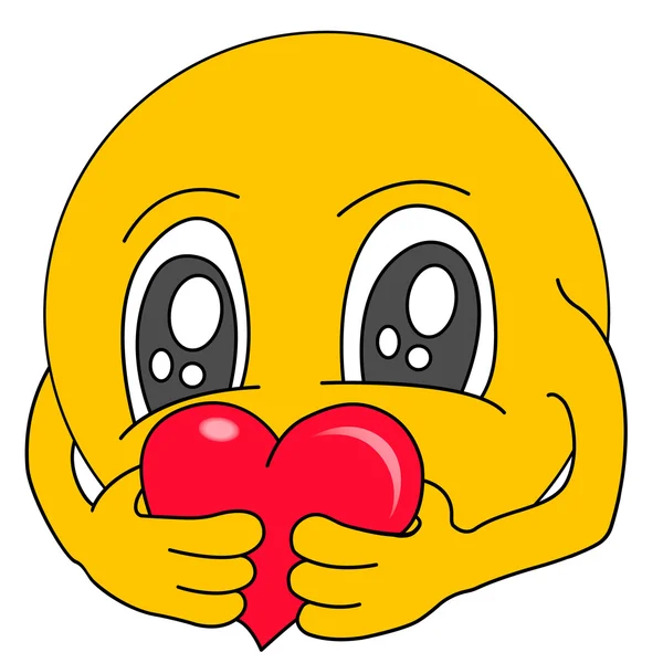 İfadeler. Emoji. Simgeler gülümse. İzole illüstrasyon