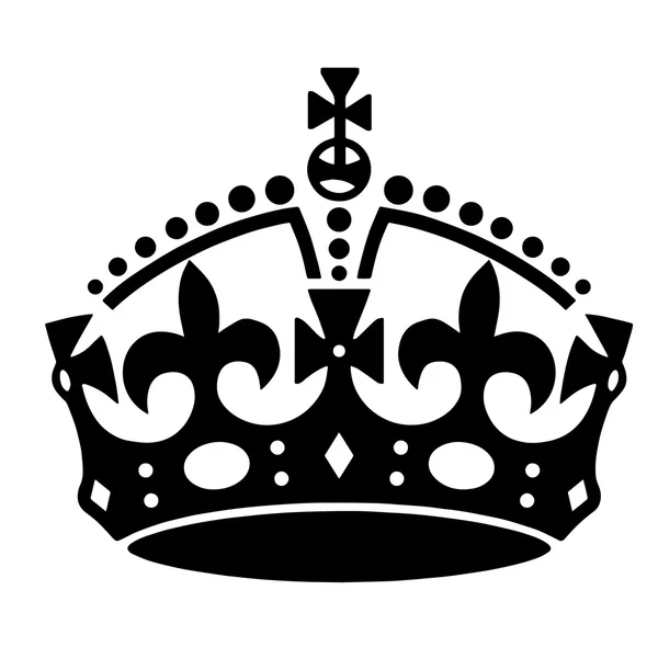 皇冠纹身图 — 图库照片