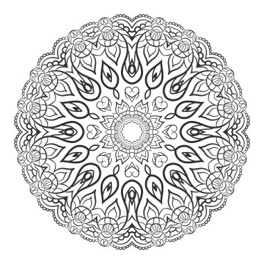  Mandala Hint tarzı