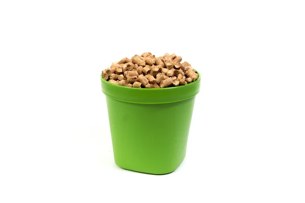 Pellets - combustible de energía verde — Foto de Stock