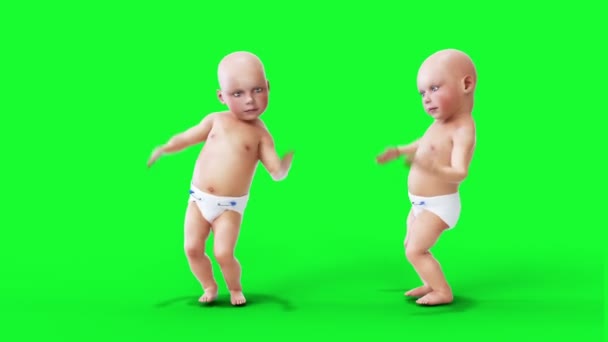 Funny dancing baby. Green screen 4k animation. — Stock Video © chagpg #507030650 Funny dancing baby. Green screen 4k animation. — Stock Video © chagpg #507030650