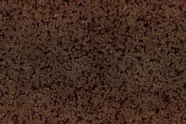 Anatomi organik arka plan. Moleküler hücre yapısı. 3D render