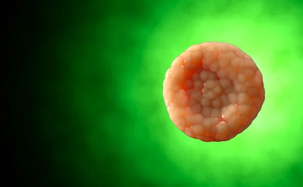 Virüs. Virüslü canlı, viral hastalığı salgın Bacteria.Viruses. 3D render — Stok fotoğraf