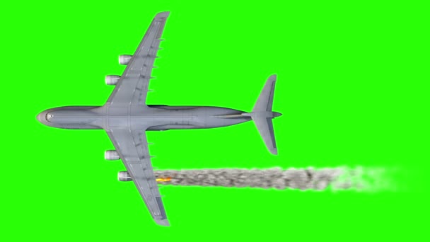 Concept accident aérien. moteur en feu. Accident d'avion. Canal alpha .