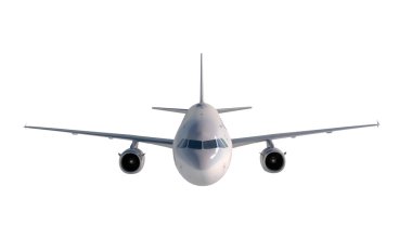 Yolcu airbus a321 uçan bulutlarda