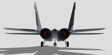 MiG 29, Rus askeri uçak, savaş uçağı, kroki