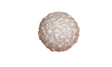 white blood cell,  leucocyte. 3d render