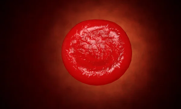 Erythrocyte, red blood cells, anatomy medical concept. inside human organism.realistic render — Stok fotoğraf