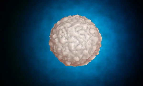 Біла кров'яна клітина, лейкоцит. 3d візуалізація — стокове фото