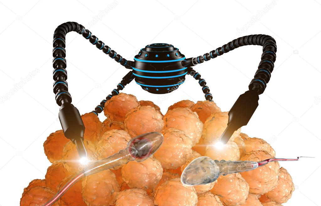 Nanorobot 셀 계란을 기름 지 게 한다. 해 부 미래 의료 개념 — 스톡 사진 © chagpg #96876988 Nanorobot 셀 계란을 기름 지 게 한다. 해... 