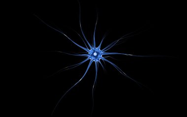 Brain impulses. Neuron system. Human anatomy. transferring pulses and generating information clipart