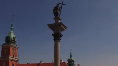 Kolumna Zygmunta, Varşova'nın merkezinin Kuşbakışı görünüm