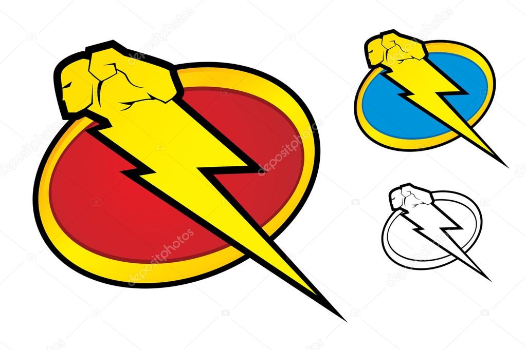 Logo for a healthy energy drink, snack or food