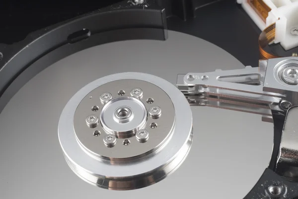 Close up inside of Harddrive (HDD) — Stock Photo, Image