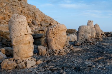 Batı terası, Nemrut Dağı.
