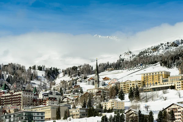 Veduta di St Moritz — Foto Stock