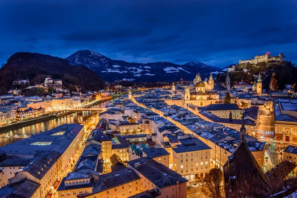 Starego miasta w Salzburgu — Zdjęcie stockowe